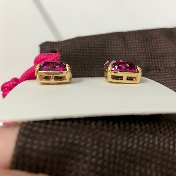 ❌SOLD❌ 💗HPx2💗 Kate Spade Sparkly Stud Earrings - Picture 4 of 5